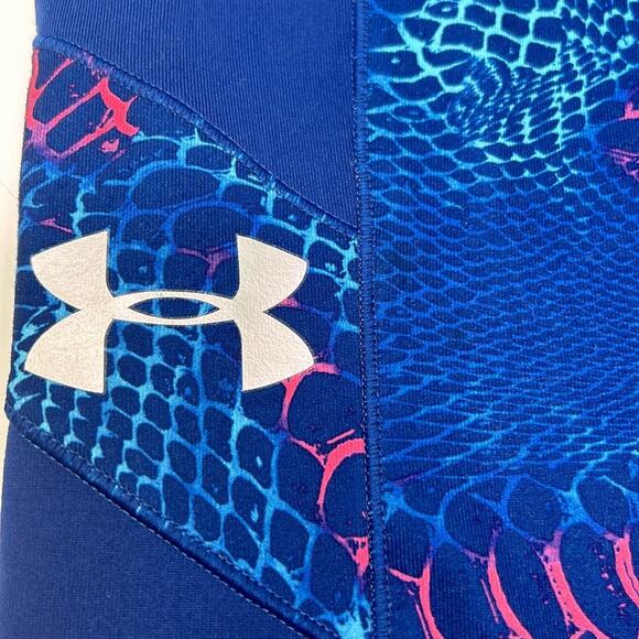 Under Armour Women's Blue & Pink Active Leggings Size Small (see measurements) - Picture 8 of 9